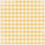 Into the Woods- Yellow Gingham Paper