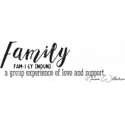 Family Day Family Word Art