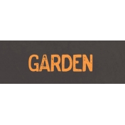 Garden Tales Garden Word Art Snippet