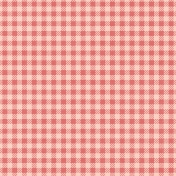 Food Day- Red Gingham Paper