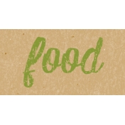 Food Day- Food Word Art