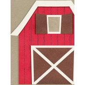 Petting Zoo Barn Journal Card 3x4