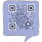 Digital Day QR Code Speech Bubble