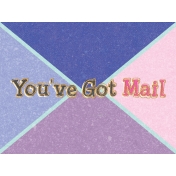 Digital Day You've Got Mail Journal Card 3x4