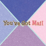 Digital Day You've Got Mail Journal Card 4x4