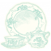 May Good Life- Luncheon Dishes Sticker