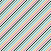 June Good Life- Summer Striped Paper