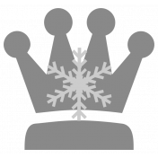 Snow Baby Templates- Crown