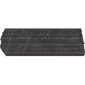 Heading Back 2 School Chalkboard Washi Tape