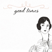 Frenchy Good Times Journal Card 4x4