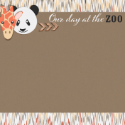 Inner Wild Zoo Journal Card 4x4