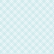 Coastal Spring Simple Plaid Paper