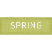 Delightful Days Spring Word Art Snippet