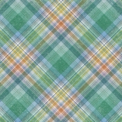 Coastal Spring Plaid Paper - 06