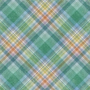 Coastal Spring Plaid Paper- 06