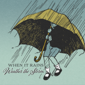 Singin' In The Rain Journal Card- Umbrella 4x4