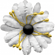 Bohemian Sunshine Element White Flower