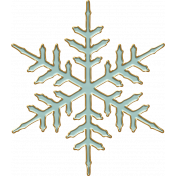 Snowhispers Enamel Snowflake