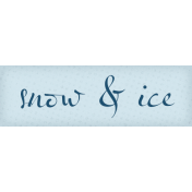 Winter Solstice Snippet Snow Ice