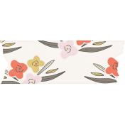 Positively Happy Floral Washi Tape