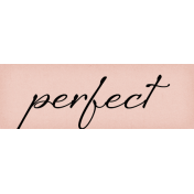 Sweet Blush Word Art Perfect