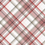 Positively Happy Plaid Paper 8