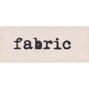 Project Endeavors Fabric Word Art