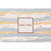 Project Endeavors Good Times Journal Card 4x6