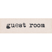 Project Endeavors Guest Room Word Art