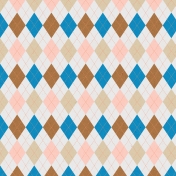 Around the World Argyle Paper