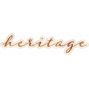 Vintage Memories: Genealogy Heritage Word Art 