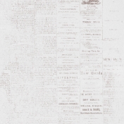 Vintage Memories: Genealogy Newsprint Paper