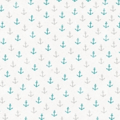 Nantucket Feeling {Sail Away} Anchors Paper