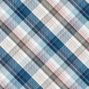 Nantucket Feeling {Sail Away} Plaid Paper 04