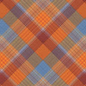 October Days Plaid Paper