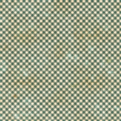 Mulled Cider Green Gingham Paper