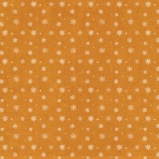 Apricity Gold Snowflakes Paper