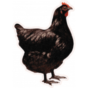 Chicken Keeper Element Sticker Hen