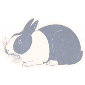 Mulberry Bush Bunny Sticker