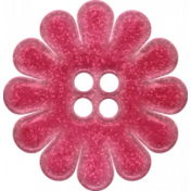 Mulberry Bush Pink Button