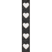 True Friends Element List Strip Black