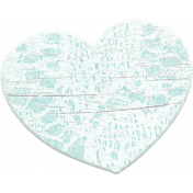 Shabby Chic Wood Heart