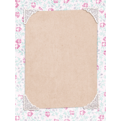 Shabby Chic Journal Card Card 3x4