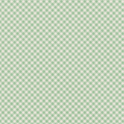 Garden Notes Green Gingham Paper