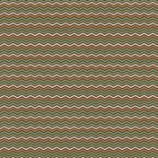 Camp Out Lakeside Paper Brown Chevron