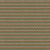 Camp Out Lakeside Paper Brown Chevron