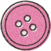 Sweet Autumn Pink Button Sticker Alt