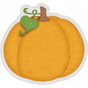 Sweet Autumn Pumpkin Sticker