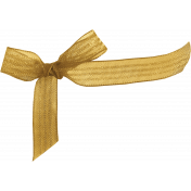 Chicory Lane Element Gold Bow