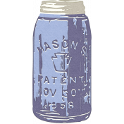 Chicory Lane Element Sticker Mason Jar Alt